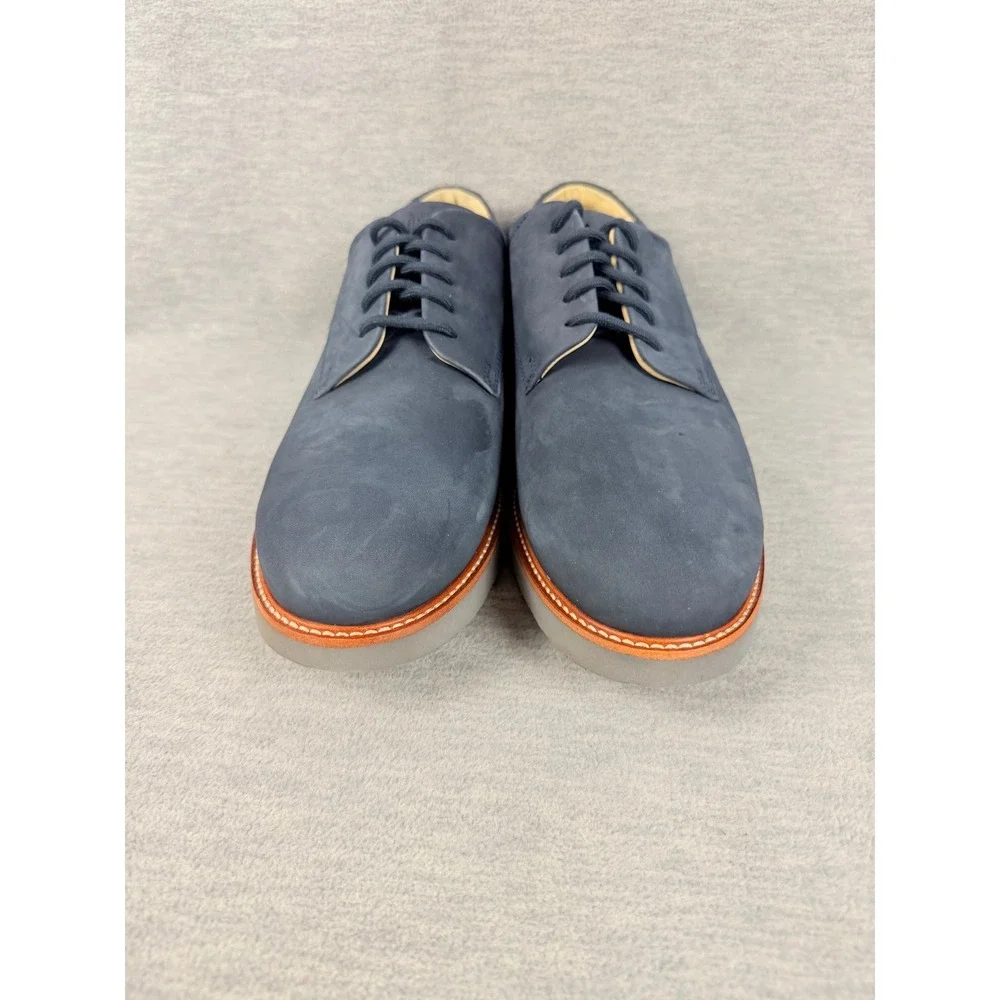 Samuel Hubbard Special Edition Oxfords Mens 10 MNavy Blue Leather Shoes